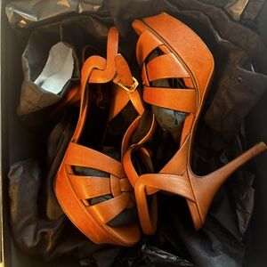 Brown YSL Tribute 75 size 36